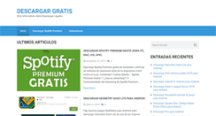 Desktop Screenshot of descargar-gratis.net