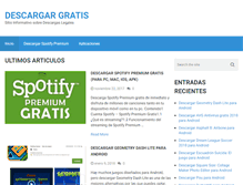 Tablet Screenshot of descargar-gratis.net